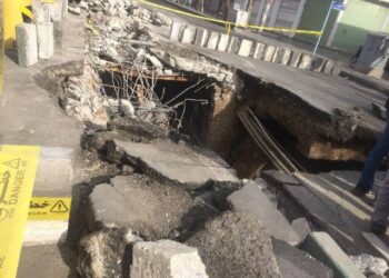 توضیح درباره سازه‌ای که در فرونشست تهران پیدا شد