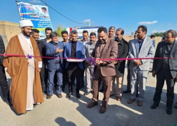 آیین افتتاح پروژه‌های آسفالت معابر و جداول ۴ روستای بخش مرکزی شوش برگزار شد