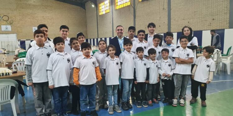 حضور تیم شطرنج شهرستان دزفول در مسابقات ریتد کشوری اندیمشک 