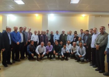 مراسم  کتابت و احادیث ماه مبارک رمضان در دزفول برگزار شد.