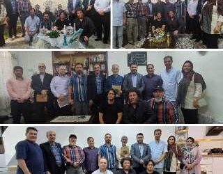 دیدار رئیس اداره فرهنگ و ارشاد اسلامی دزفول  با پیشکسوتان تئاتر دزفول در روز ملی  هنرهای نمایشی