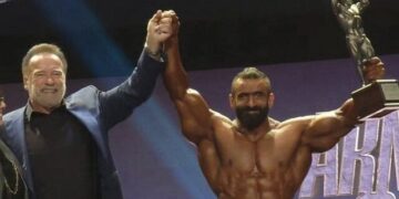 هادی چوپان قهرمان آرنولد کلاسیک شد/ جایزه ۳۰۰ هزار دلاری برای گرگ پارسی