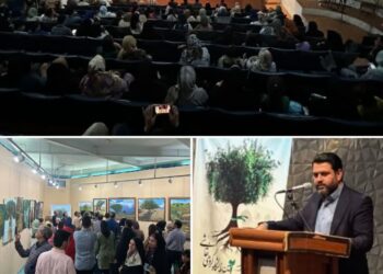 نمایشگاه نقاشی «کُنار، درخت زندگی» در دزفول گشایش یافت.