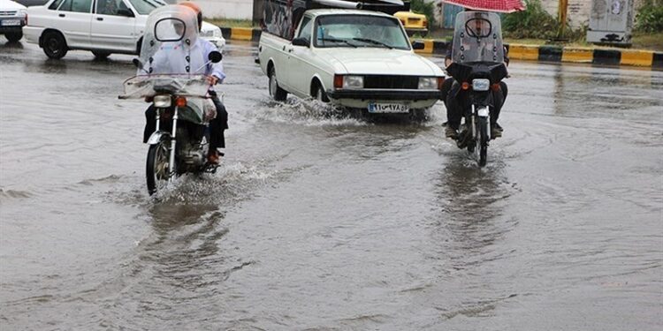 هشدار قرمز بارشهای سیلآسا در ۵ استان