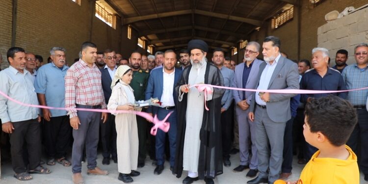 سومین مرکز خرید گندم شهرستان هندیجان افتتاح شد