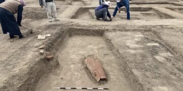 کشف بقایای مهمانخانه ۳۵۰۰ساله در مصر