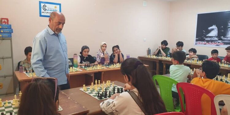 برگزاری مسابقه سیمولتانه  (شطرنج) در دزفول