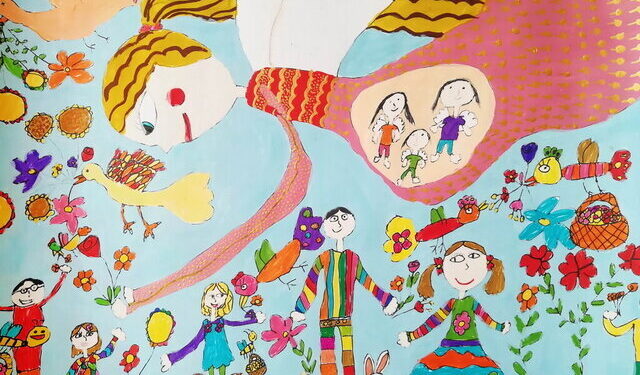 نقاشیهایی از خیالات کودکان