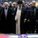مراسم وداع با شهید هنیه در تهران رهبر انقلاب اسلامی بر پیکر شهید اسماعیل هنیه نماز خواندند