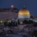 درخشش ماه بر فراز بیت المقدس