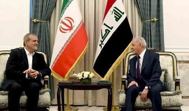 دیدار پزشکیان با رئیس‌جمهور عراق