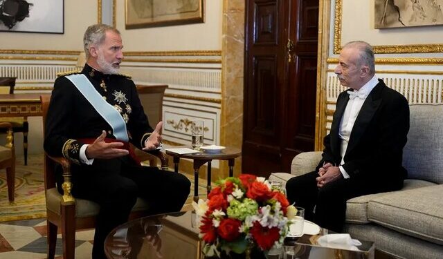 پادشاه اسپانیا پذیرای اولین سفیر «کشور فلسطین» شد