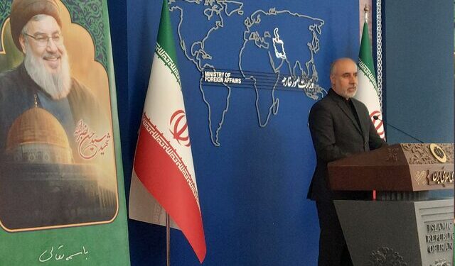 کنعانی: مکتب سید حسن نصرالله زنده است/ جنایات صهیونیستها بدون توبیخ و تنبیه نخواهد ماند