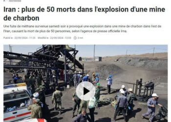ایران از نگاه رسانه‌های فرانسوی؛ انفجار مرگبار در معدن زغال‌سنگ ایران