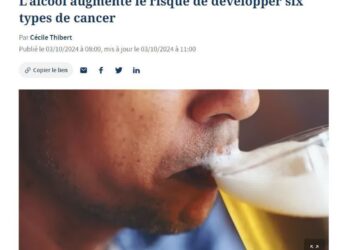 الکل خطر ابتلا به ۶ نوع سرطان را افزایش می‌دهد