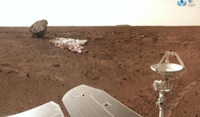 مریخ‌نورد چین کشف کرد مریخ ۳.۵ میلیارد سال قبل میزبان یک اقیانوس بزرگ بوده است