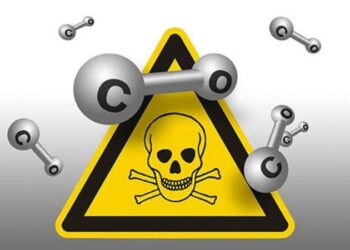 خفگی با منواکسید کربن یکی از شایع‌ترین علل مرگ و میر در مسمومیت‌ها است