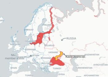 نیوزویک نقشه جنگ جهانی سوم را منتشر کرد