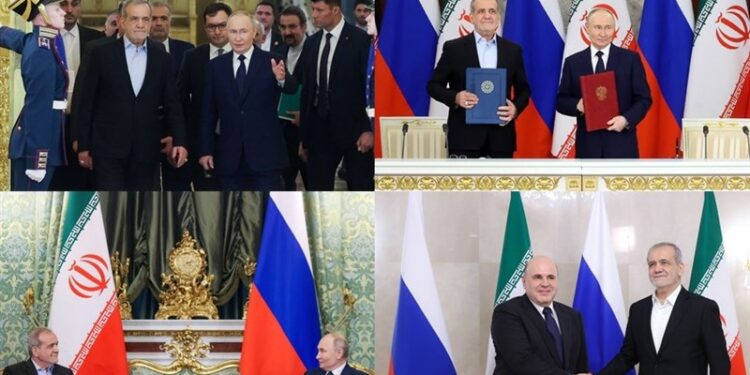 سفرپزشکیان به مسکو|امضای معاهده جامع و ترسیم چشم‌انداز روابط