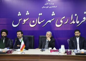 در جلسه شورای اداری شهرستان صورت گرفت بررسی مسائل مرتبط ‌به حوزه فرهنگ شوش با حضور صالحی امیری