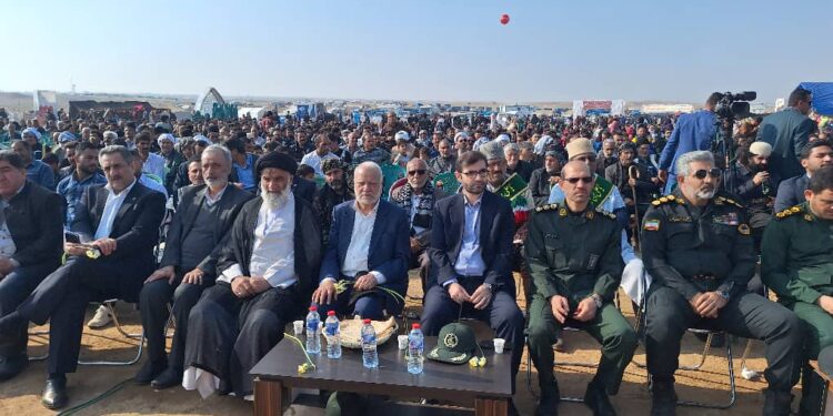 برگزاری همایش بزرگ نماز در عشایر غرب کرخه شوش