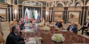 آغاز مذاکرات روسیه-آمریکا در عربستان