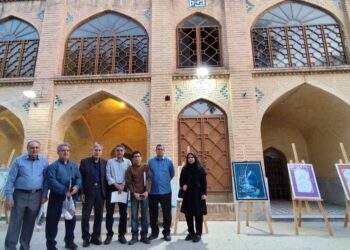 مراسم کتابت و احادیث ماه مبارک رمضان در دزفول برگزار شد