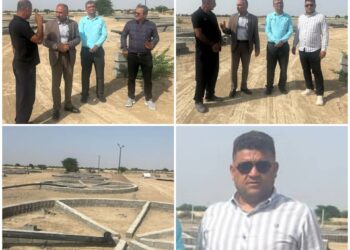 رئیس اداره شیلات هندیجان و مدیرعامل تعاونی صیادان از طرح‌های آبزی‌پروری در منطقه بازدیدکرد