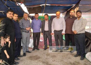 خدمتگزاری به زایرین اربعین حسینی در موکب حراست ادارات شهرستان ایذه