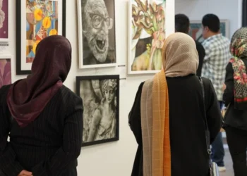 افتتاحیه نمایشگاه روز زمین پاک در موزه ملی موسیقی ایران