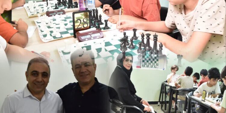 پایان پنج روز رقابت نفس گیر شطرنج بازان خوزستان