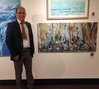 هنرمند دزفولی مسول  رویداد هنری و بین المللی اندونزی شد