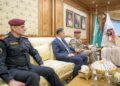 دیدار هیات امنیتی عراق با وزیر دفاع عربستان