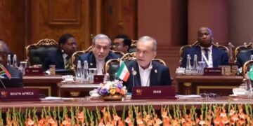 در هجدهمین نشست سران بریکس پلاس مطرح کرد پزشکیان: نقش بریکس در دفاع از حاکمیت ملی، تمامیت ارضی و ممنوعیت توسل به زور مؤثرتر شود