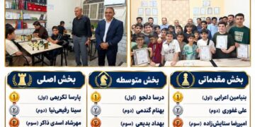 برگزاری سیویکمین دوره مسابقات رپید شطرنج صبا به مناسبت هفته دفاع مقدس در دزفول