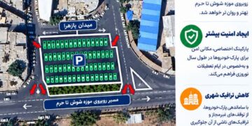 طرح پیشنهادی تبدیل بخشی از میدان یازهرا شوش به پارکینگ؛ راهکاری برای کاهش ترافیک؟
